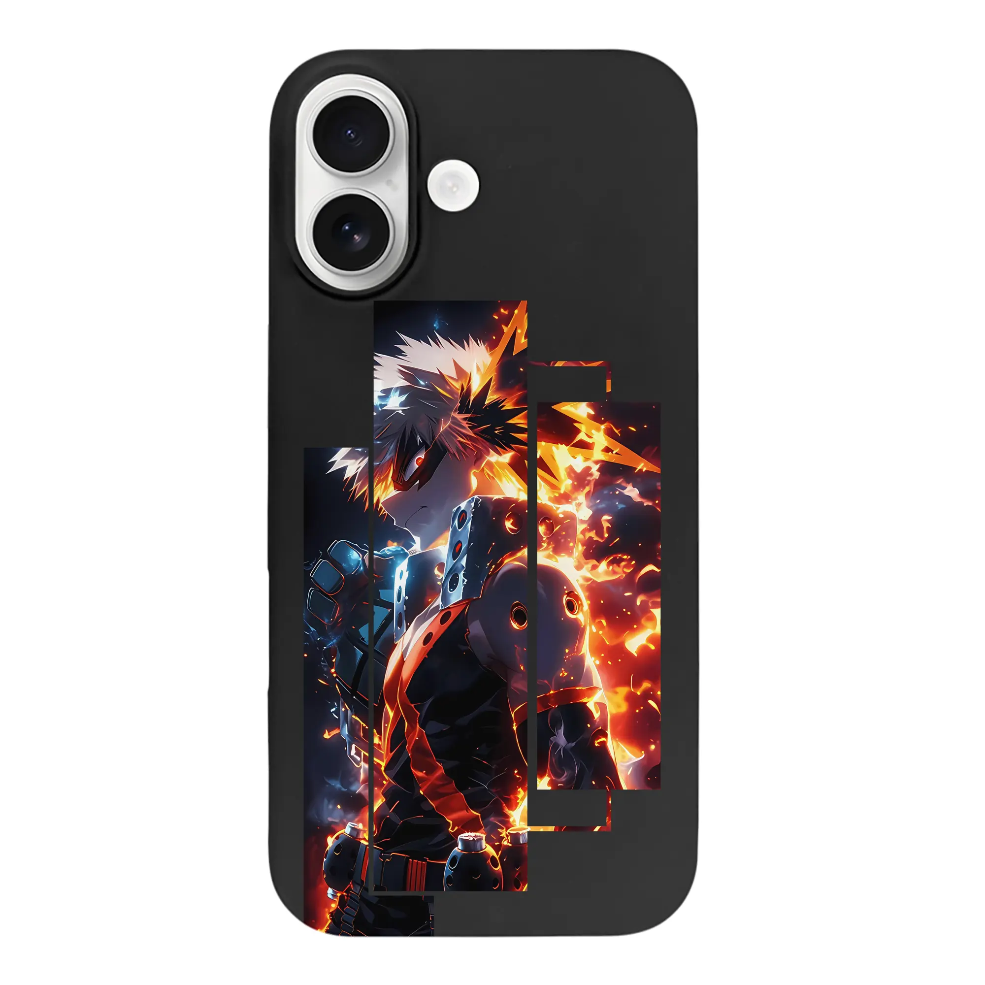 僕のヒーローアカデミア グッズ,爆豪勝己 - iPhone 17 シリーズ シリコンケース 薄型 耐衝撃 指紋防止 ソフトタッチカバー 精密フィット 傷防止 保護ケース iPhone 17/17 Air/17 Pro/17 Pro Max 対応